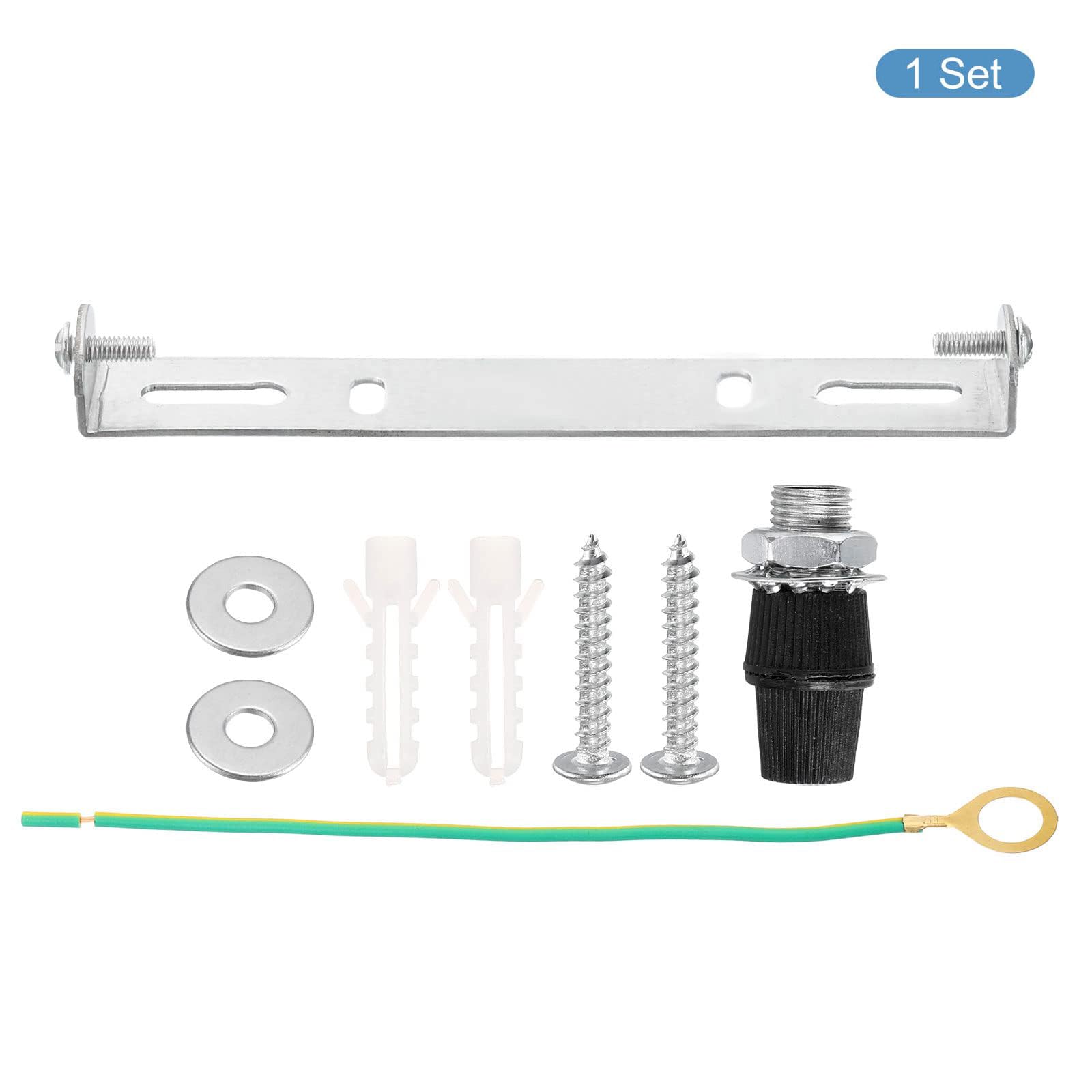 TOP-VIGOR 1Set Light Fixture Ceiling Bracket, 145mm Ceiling Light Plate Kit - Image 3