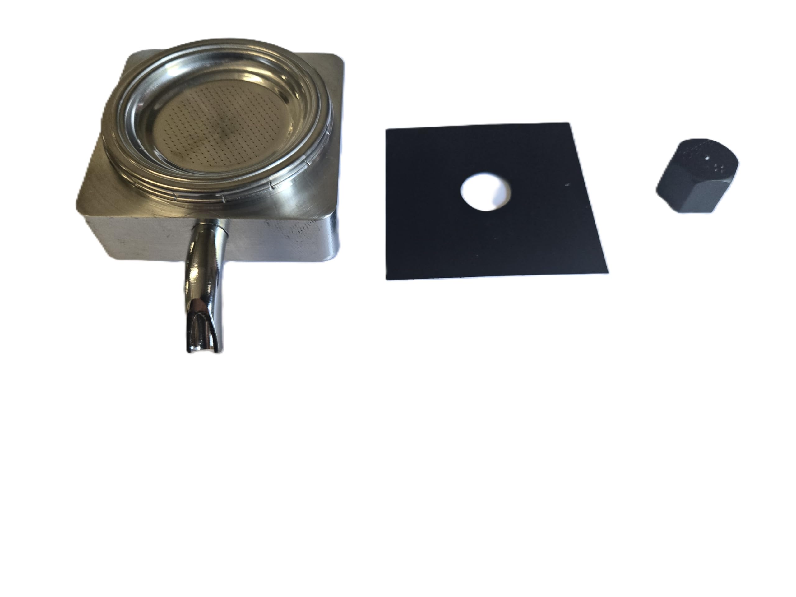 Portacialde in Alluminio per Macchina da Caffè Frog, Filtro Completo