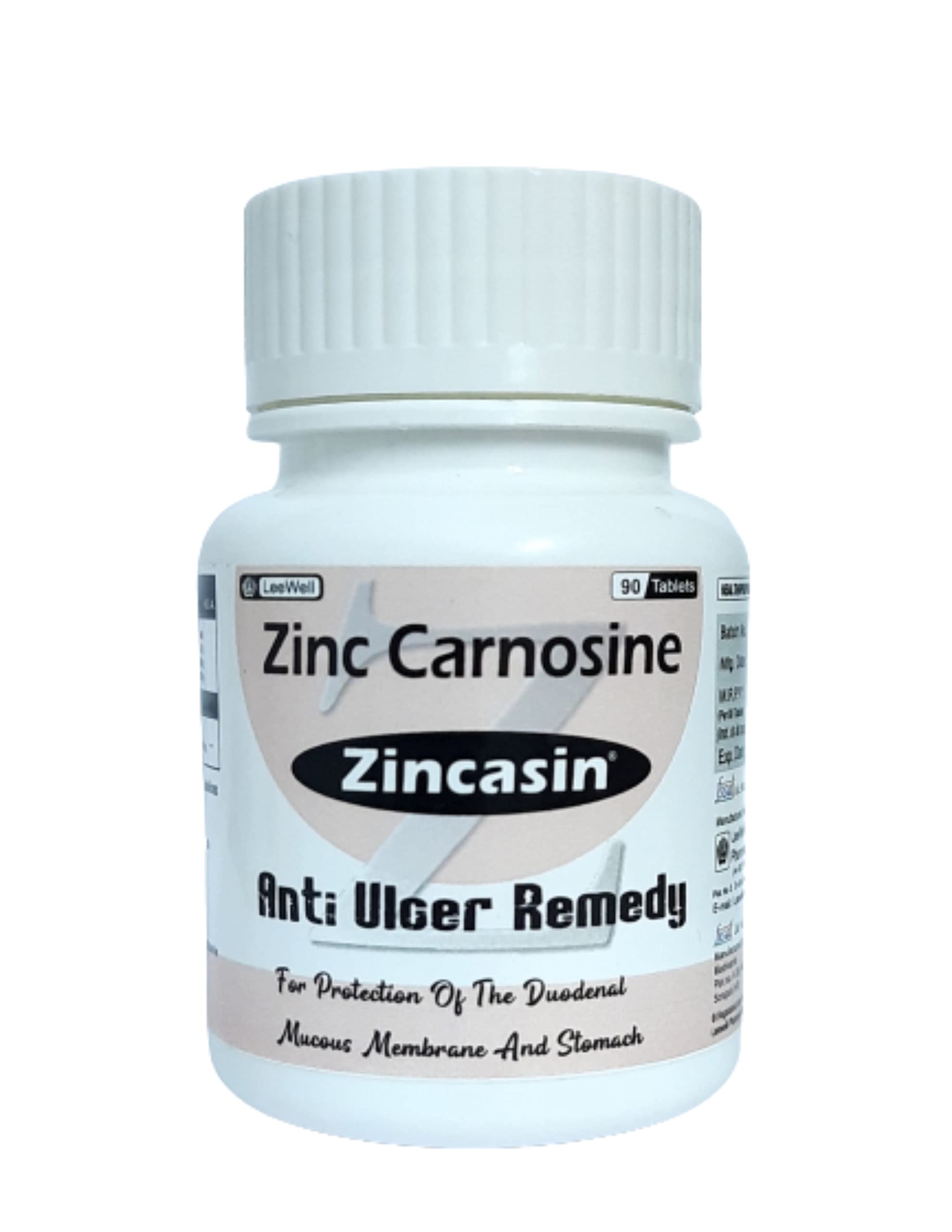 See full amazon price history chart for Zincasin with Zinc l Carnosine 75mg | Gut Repair Support, Leaky Gut Health Supplement | Stomach Ulcer, Intestinal Mucosal lining Protection, Healthy Mucosal integrity Support - 90 Vegetarian tablets Zincasin with Zinc l Carnosine 75mg | Gut Repair Support, Leaky Gut Health Supplement | Stomach Ulcer, Intestinal Mucosal lining Protection, Healthy Mucosal integrity Support - 90 Vegetarian tablets (B0C1GQFPY1) Amazon Price History, Amazon Price Tracker