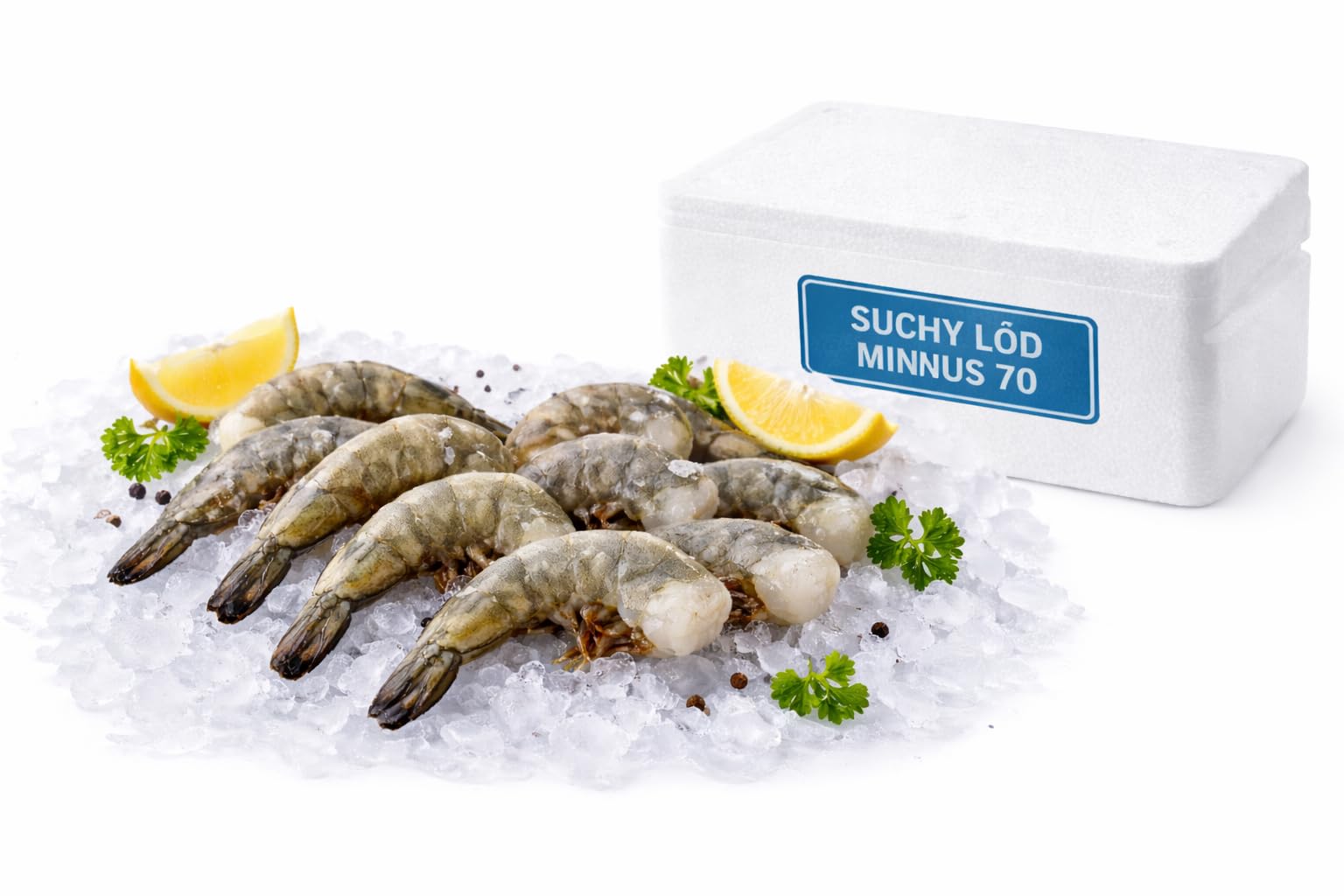 SCHRONISKO BUKOWINA Black Tiger Garnelen 6/8 Easy Peel Roh, 800g, aus Bangladesch