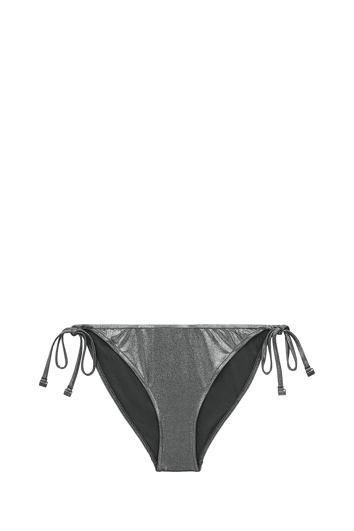 Calvin Klein String Side Tie-Metallic Bragas de Bikini para Mujer