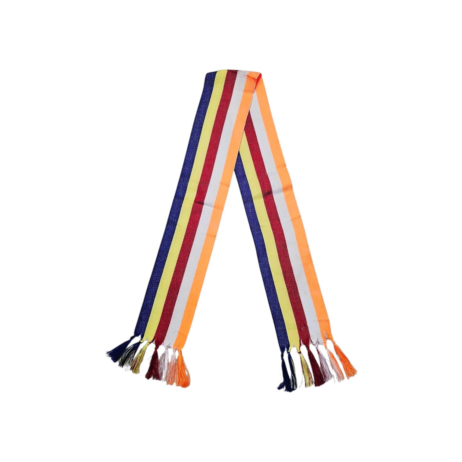 PANCHSHEEL COLOUR PATKA/PATKE (STOLES/DUPPATA), FOR MEN & WOMEN, SIZE-L-152 CM x W-13 CM, FOR HONOURING, RAILIES, MEETINGS, MAHASABHA ETC. FROM KIAN UDYAM-image-21