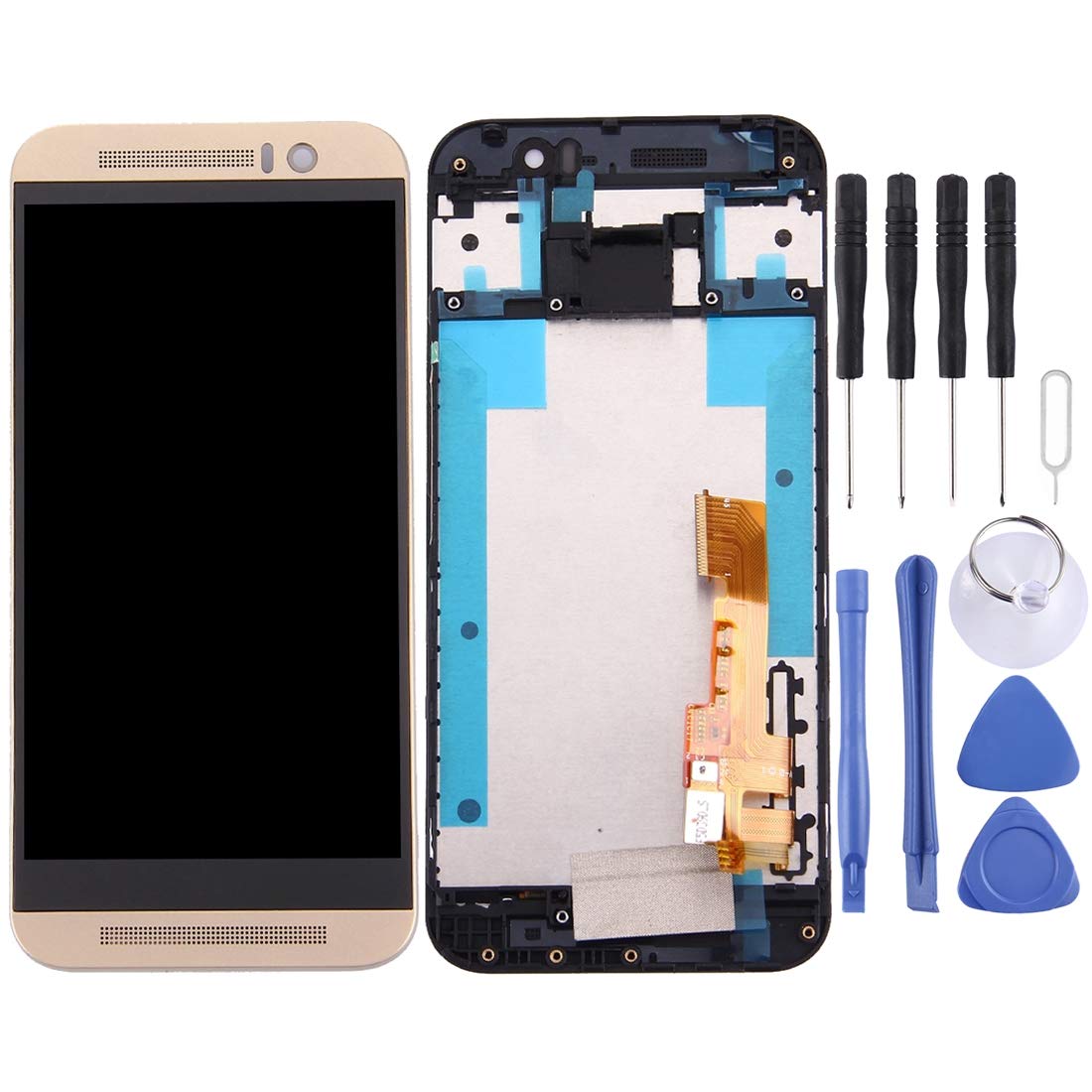 TFT LCD Screen for HTC One M9 Digitizer Full Assembly with Frame