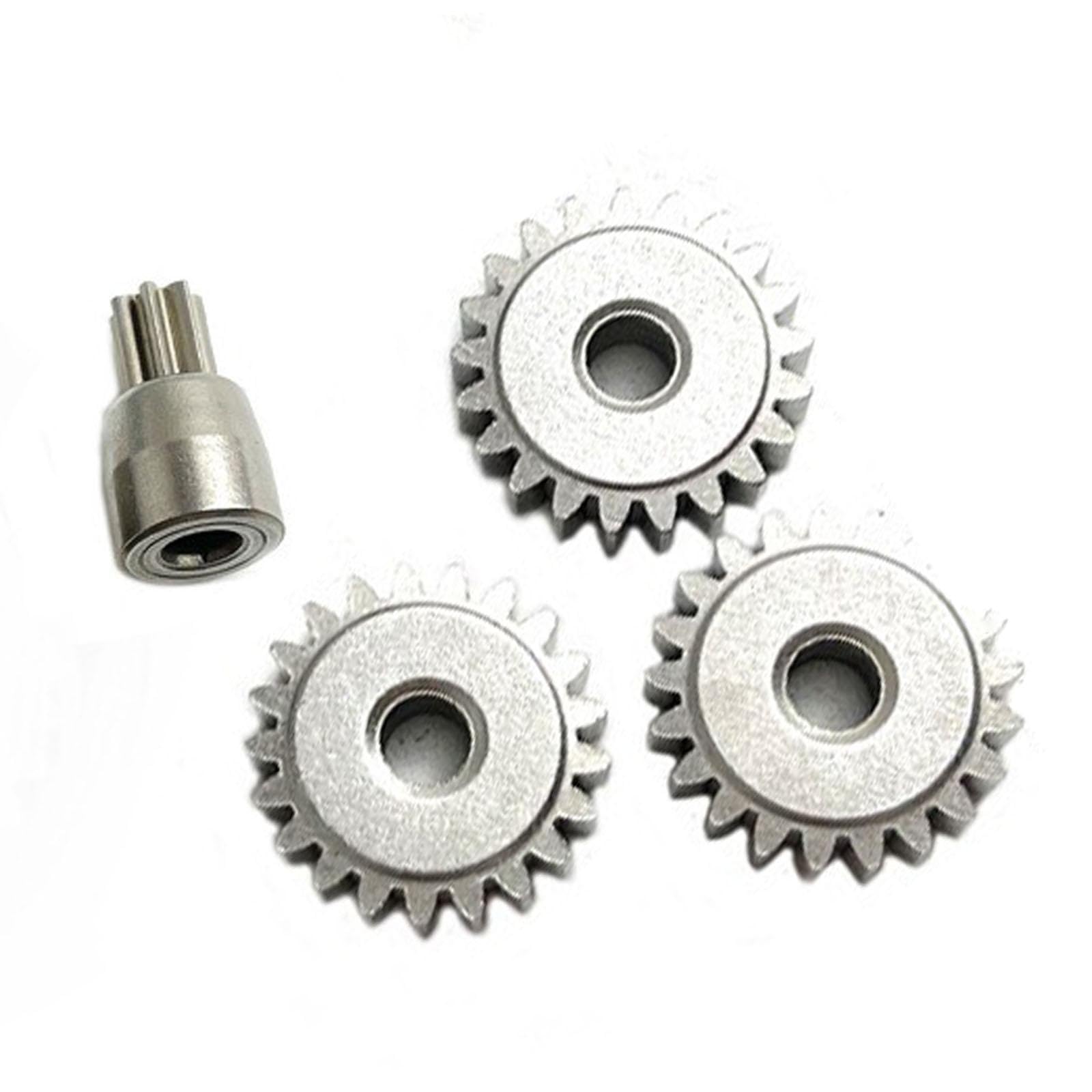 Bothyi 4x Epicyclic Gear & Gear Sleeve Set Planet Gear Wearproof Professional 21 Tooth Gears 7 Tooth Gear for 2106 Electric Wrenches