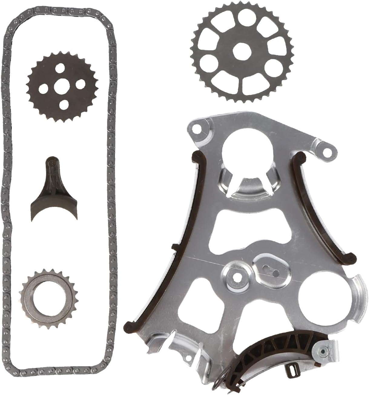 11317523884 Engine Timing Chain Kit Oil Pump Guide Chain Gear For BMW N51 N52 N54 528 530 X3 X4 X5 N52 N55 3.0 2.5 Replacement Parts OE 11317523884
