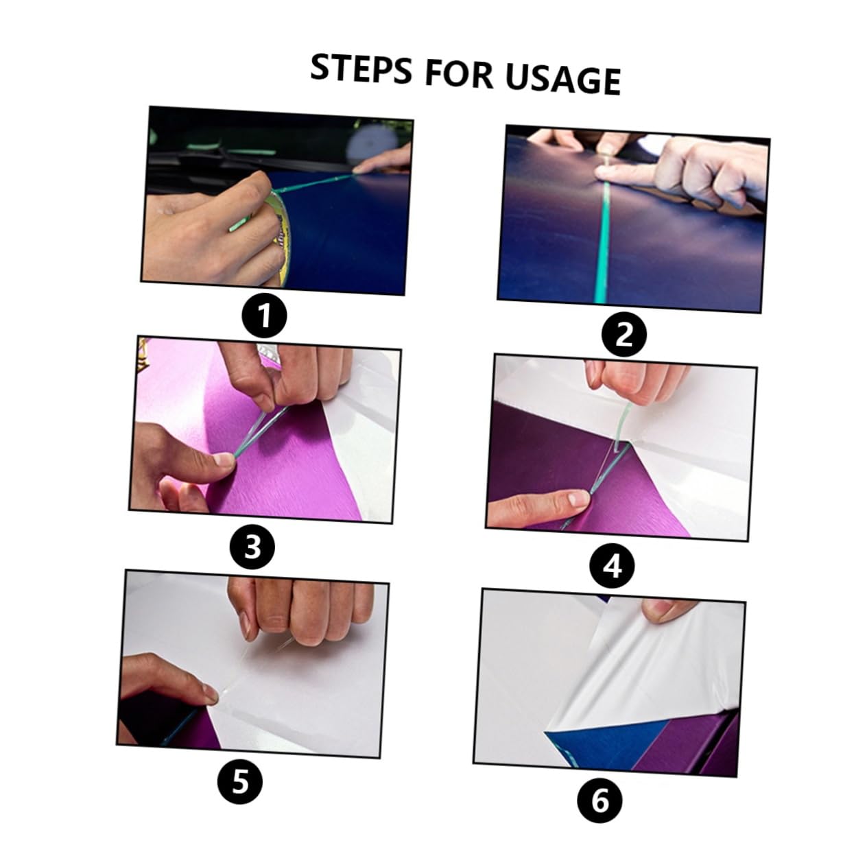 BESTonZON Tape Cutting Tool for Car Vinyl Film Traceless Line for Precise Vehicle Wraps Blade Cutting for Change and Accents