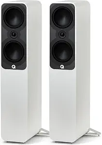 Q Acoustics 5050 Floorstanding Speakers – Satin White Pair