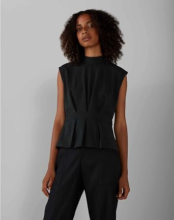 Club Monaco Women's Pleated Waist Top