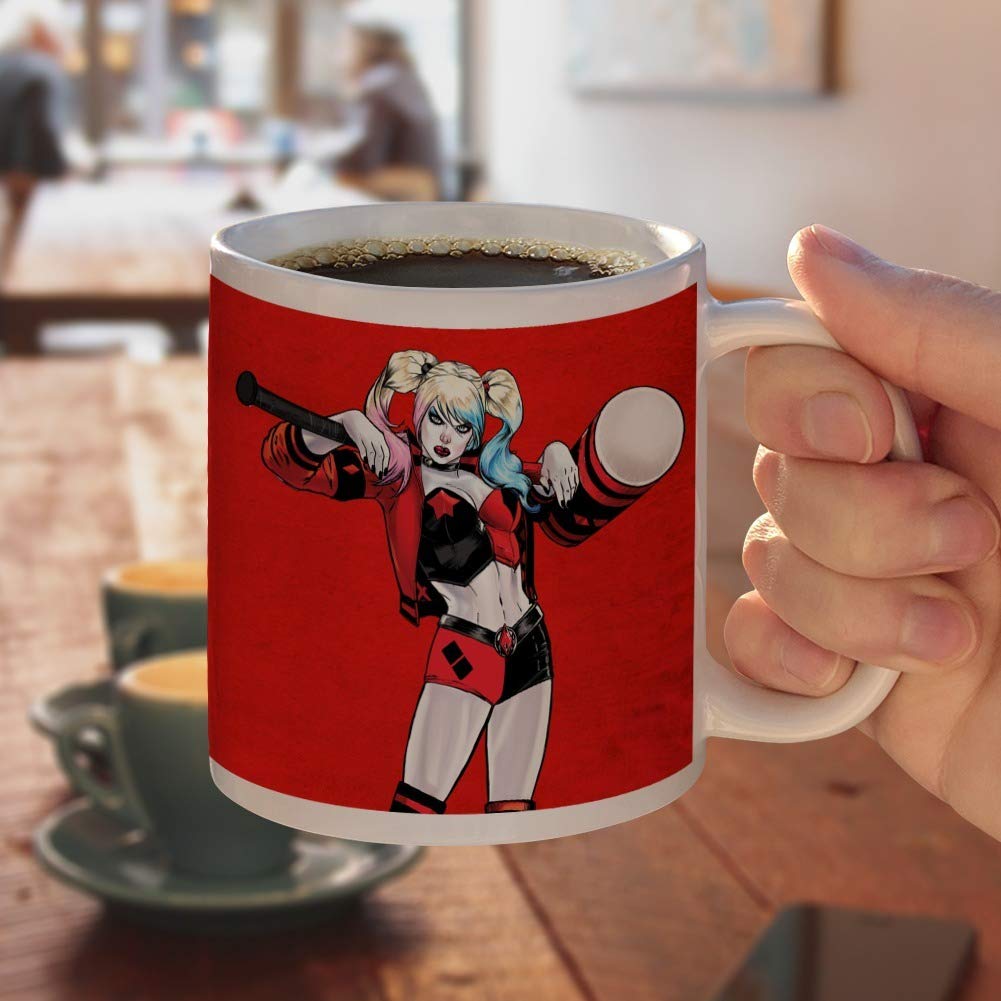 Mug Harley Quinn The Suicide Squad – Tasse à Café 325ml, Design DC Comics, Neuf Sous Emballage