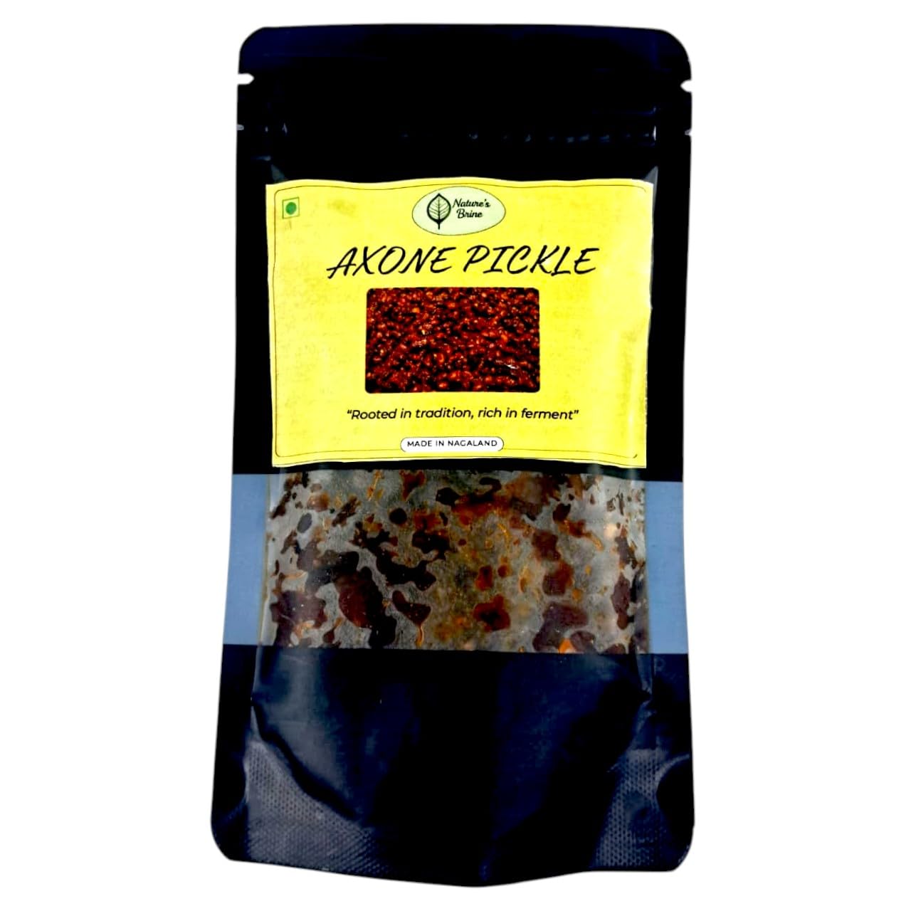 Made In Nagaland | Nature's Brine | Axone Pickle, Fermented Soybean with Ginger Garlic Sichuan Pepper, Reay to eat with meal, 120g-image-19