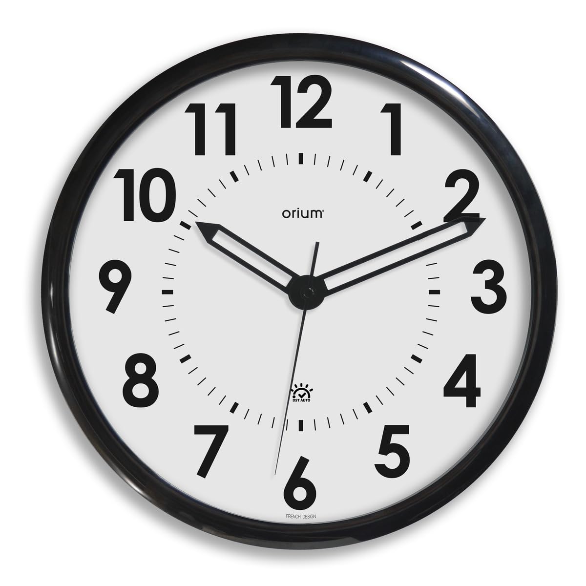 Orium 11097 Automatic DST Clock Diameter 36 cm Plastic Black