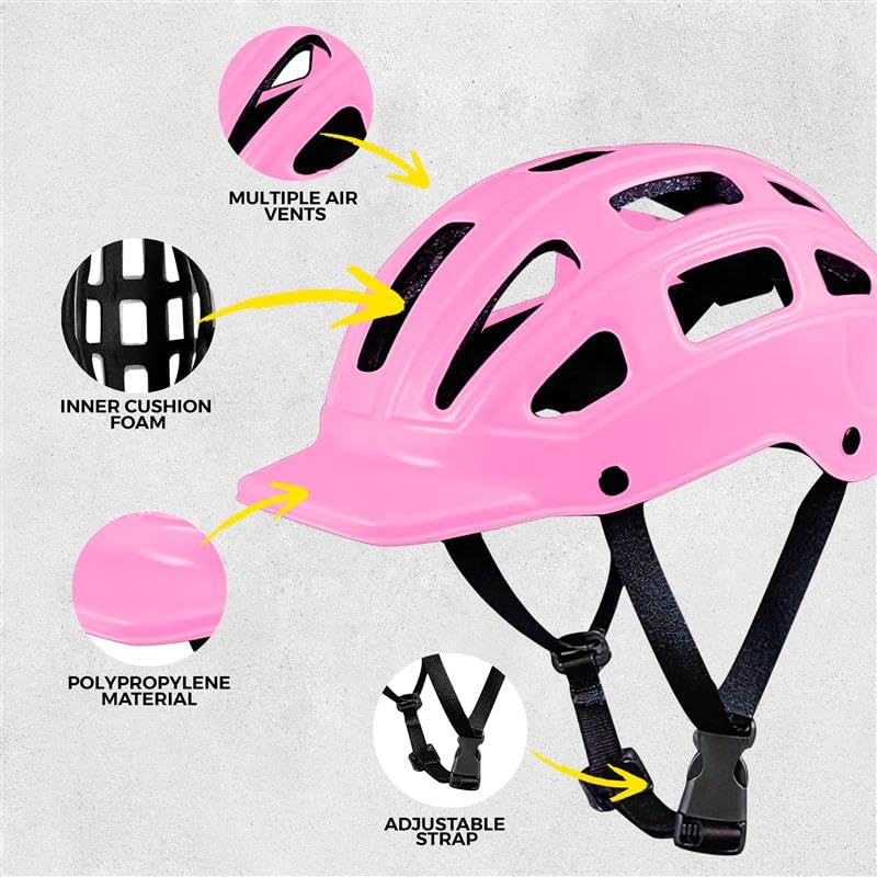 Image of Jaspo Tyro Complete Protective Gear Set for Kids | Helmet with Knee Pads, Elbow Pads & Wrist Guards for Skating, Cycling & Skateboarding (6-14 Years)