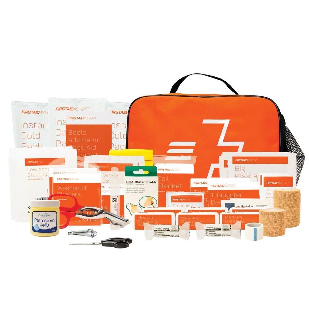 FirstAid4Sport Intermediate Team First Aid Kit - for Sports with Contact Risks
