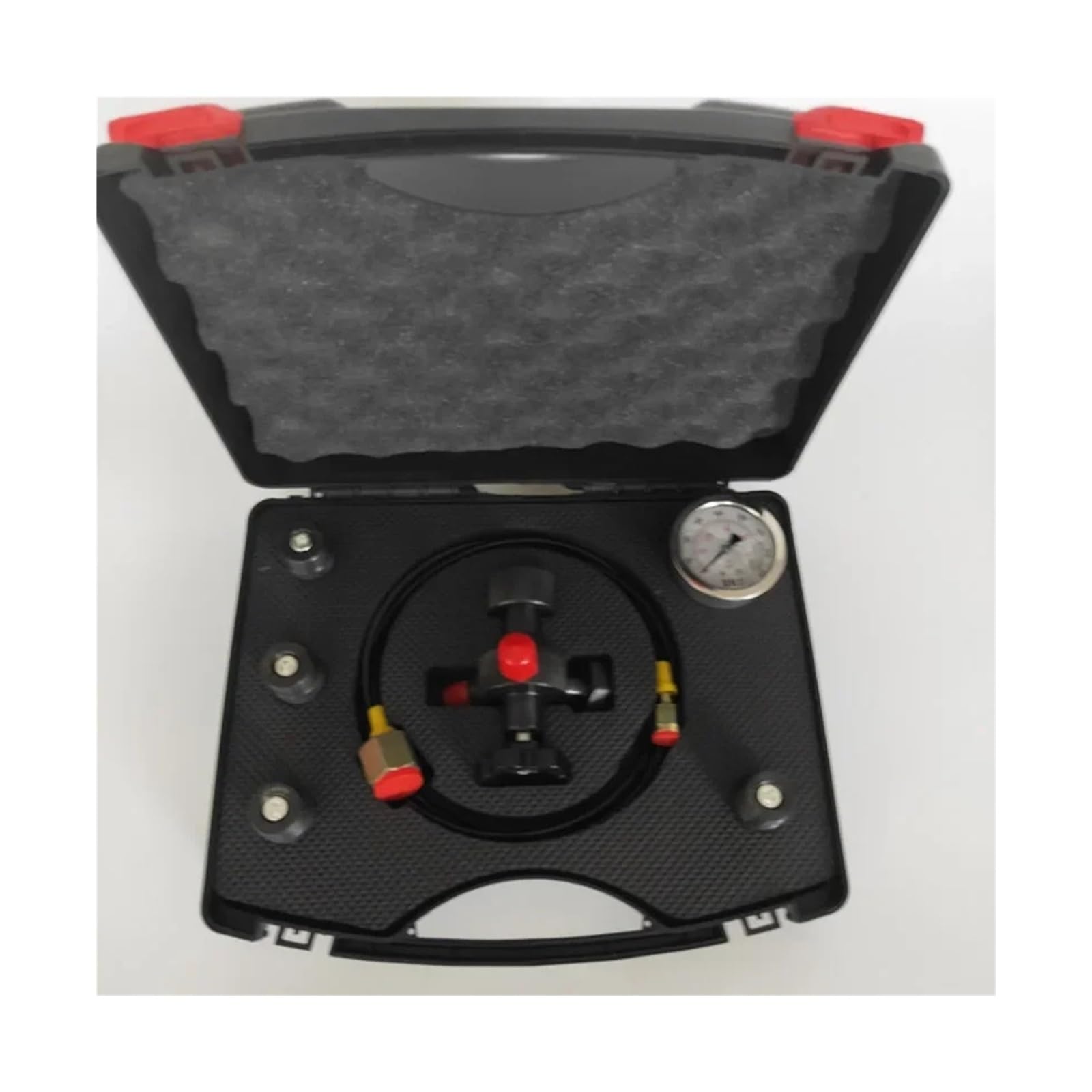 Manómetro, Kit de prueba manómetro hidráulico 0-400Bar 6000PSI con 5 adaptadores