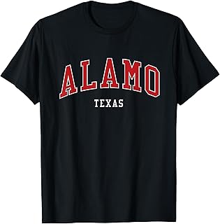 Alamo Texas College University Style T-Shirt