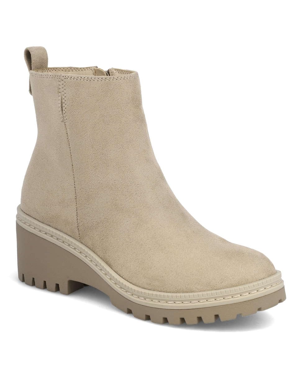 MIA Womens Phinly Block Heel Ankle Booties