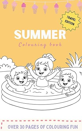 Summer Travel Colouring Book