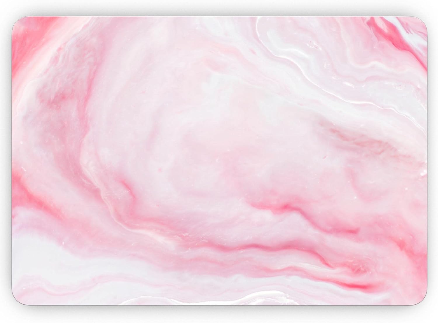 DesignSkinz - Marbleized Pink Paradise V4 - Full-Body Wrap Protective Decal Skin Kit Compatible with MacBook 16" Pro M1 (A2485)