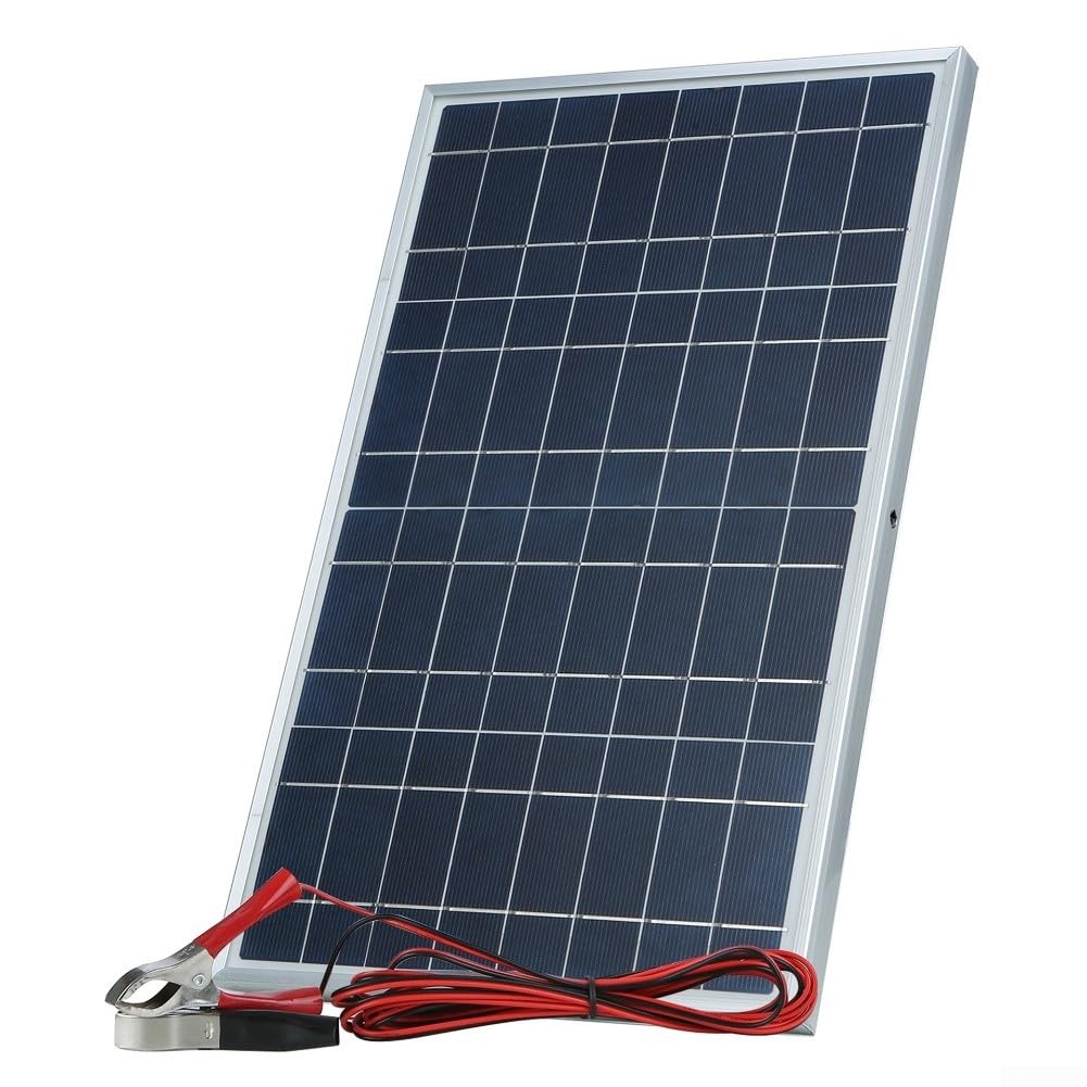 30W 12V Solar Panel with Polycrystalline Technology for Charging 12V Batteries in Off Grid Installations