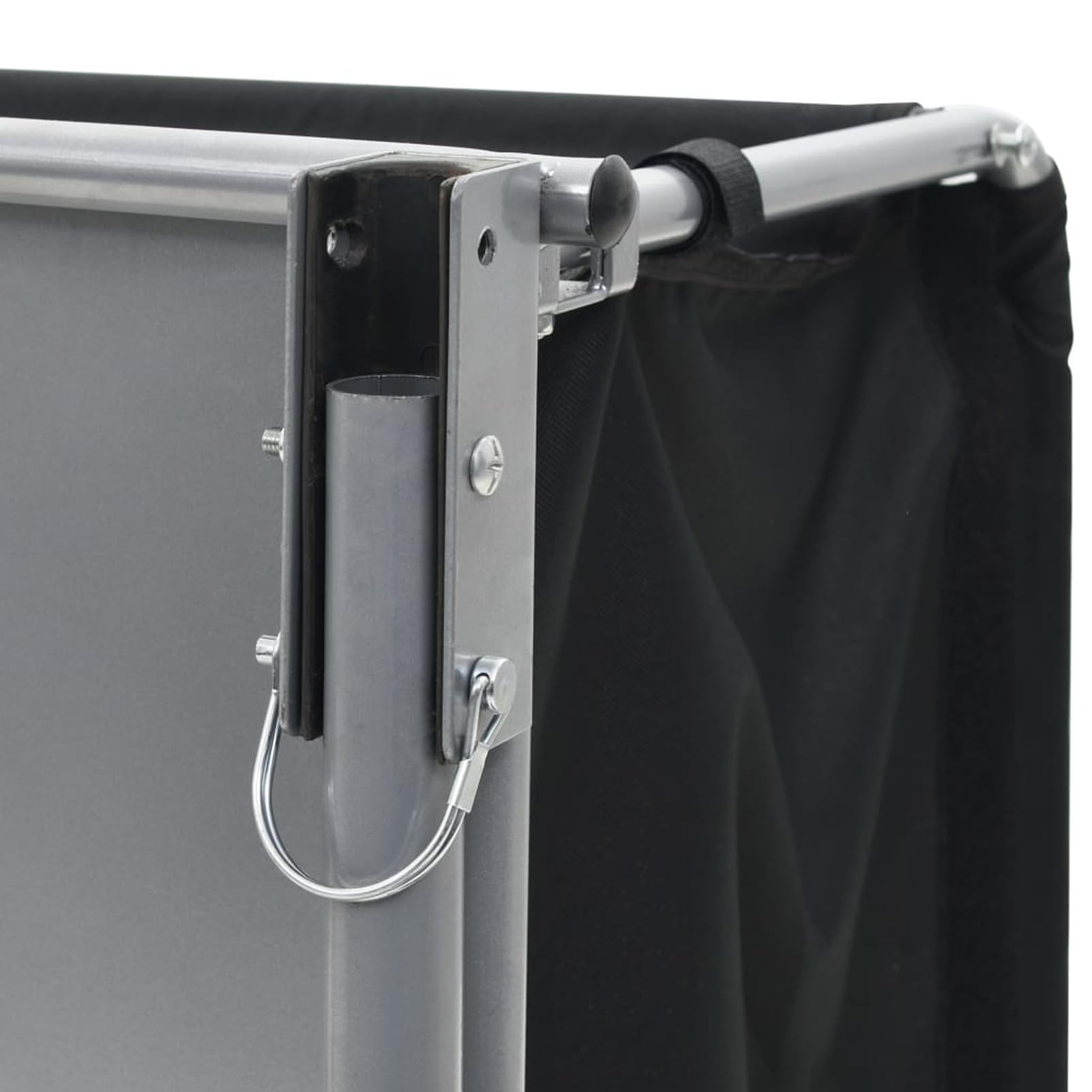 Kavolet Remolque de bicicleta 136 x 72 x 58 cm hasta 65 kg, remolque de carga para bicicleta, barra de tracción plegable, caja de transporte para compras, vacaciones, paseos en bicicleta
