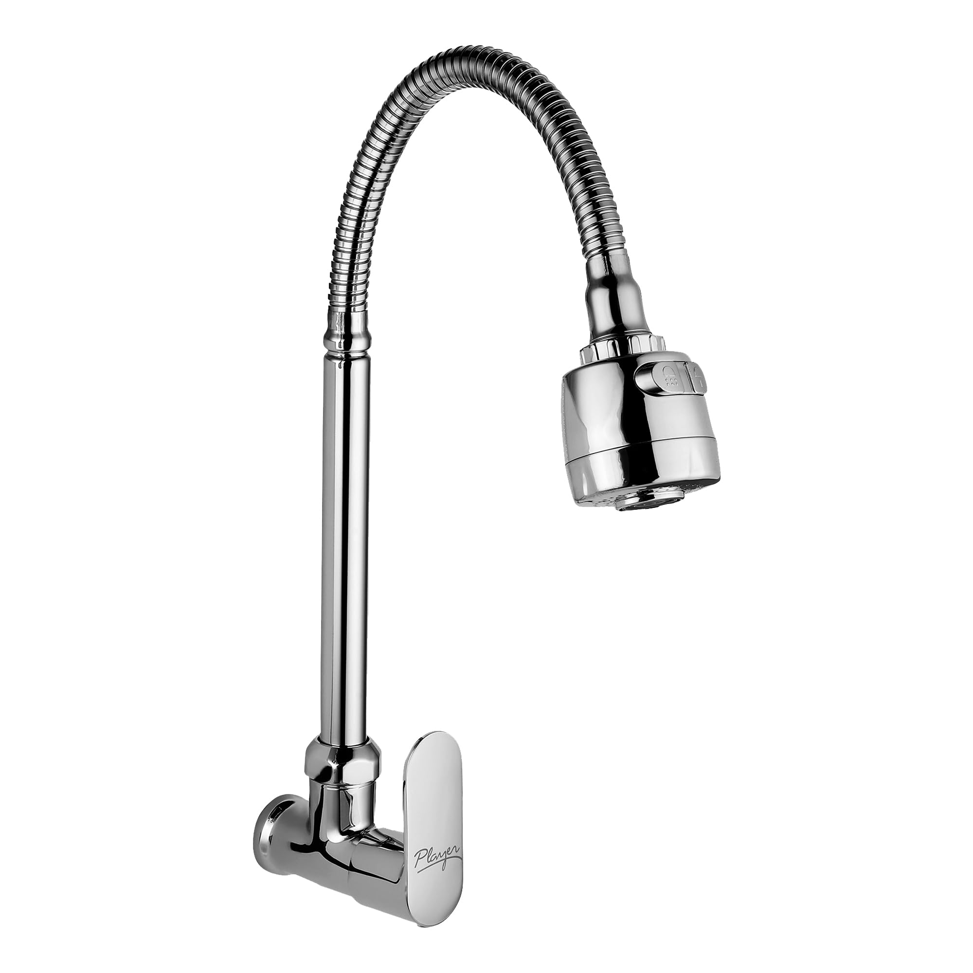 Player VA-1016PS Sink Tap for Kitchen with 360 Degree Flexible Sprayer Spout for Kitchen Sink | Brass and ABS with Chrome Finish (B0D76V32GJ) Amazon Price History, Amazon Price Tracker