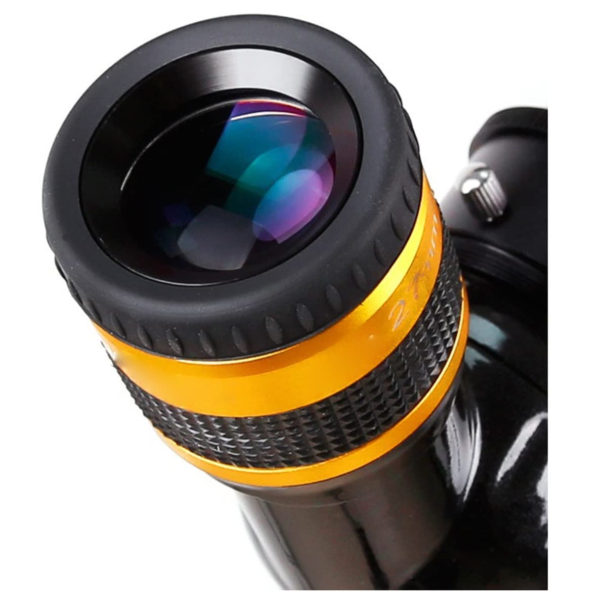 Ocular 1.25" 27mm de 70 grados ultra gran angular para telescopios y binoculares HD 7