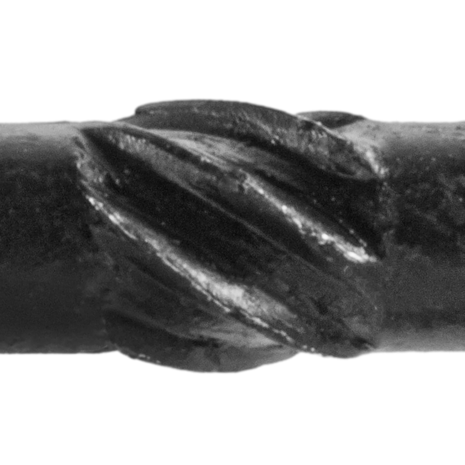 Lot de 50 vis tire-fond à tête gaufrée Utilisées pour la construction de bûches, l'encadrement de bois, les poutres laminées et les granges de poteaux Entraînement Torx T-30