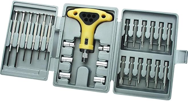 Br der Mannesmann Precision Screwdriver Set 26-Piece, CRV Steel | M29301