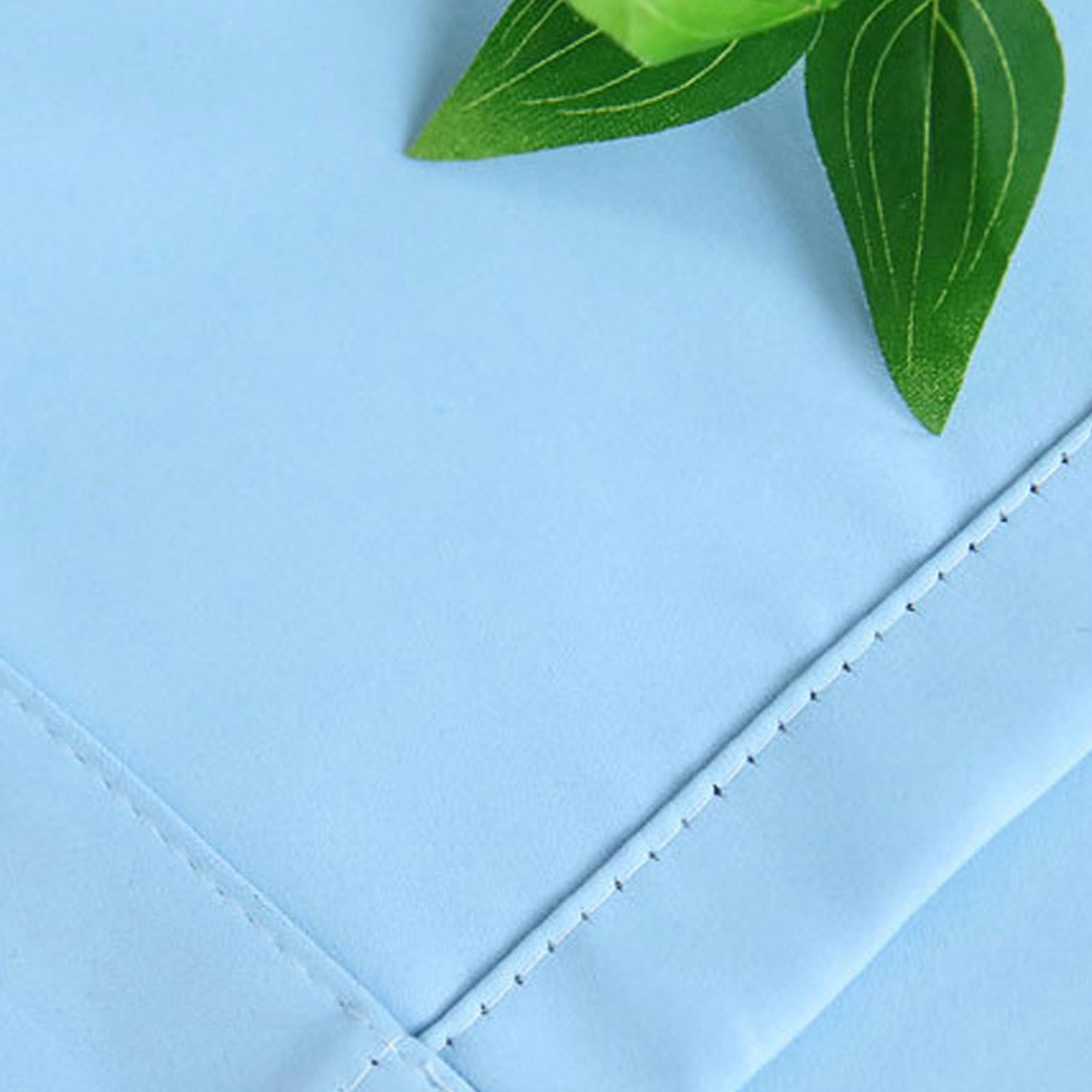 Epinki Fenster Vorhang Deko Blau 2er Set, Stern Schlafzimmer Vorhänge Modern, Ösen Vorhang Gardinenschiene Polyester für Deko Wohnzimmer Schlafzimmer, Jeder B 86 x H 138cm