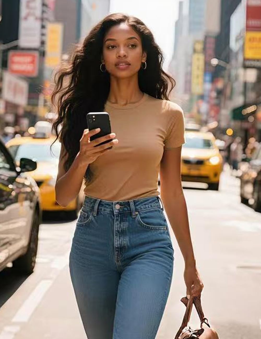 Soft Comfy Slim Womens Crewneck Short Sleeve T Shirts Basic Gym Workout Going Out Crop Tops Trendy tees 2025 Y2K Clothes - Image 3