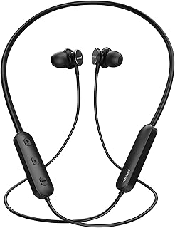 AMPLE For Oneplus Nord CE 2 Lite/Nord CE 3 Lite Earphone Magnetic Wireless Bluetooth V5.0 Earphones Headset HD Sound with 6 Hours Playtime Noise canceling enhanced bass For Oneplus Nord 2T