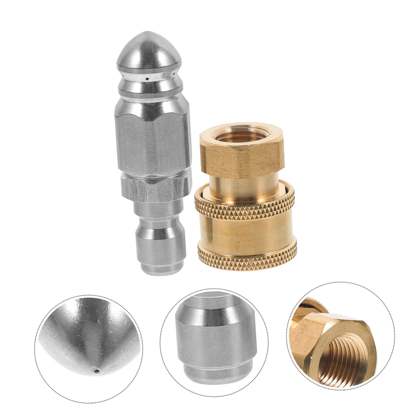 BESPORTBLE 3 Set Di Ugelli Per Tubo Da Giardino Dal Design Ergonomico Tubo Flessibile A Pressione Per Irrigazione Ugello Spray Versatile Per Una Pulizia Efficiente