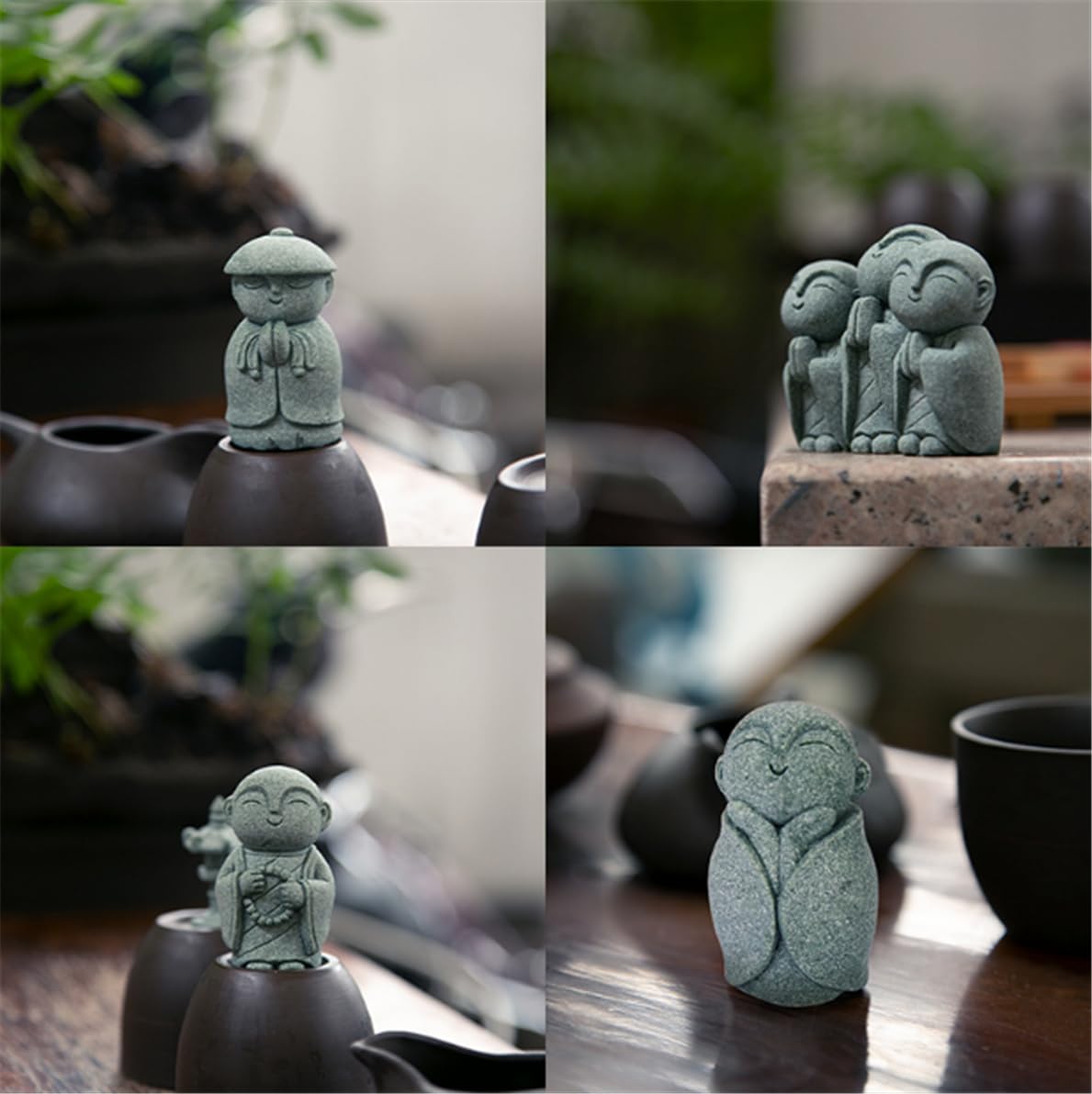 Amazon｜お地蔵さん 和尚さん 禅の意 可愛い 祈り 癒し おじぞう