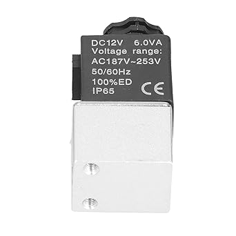 Electromagnetic Valve, Stable Light Long Life Silent Oil Free Solenoid Valve for Hydraulic Systems for Automation Equipment for Mechanical Engineering(default)