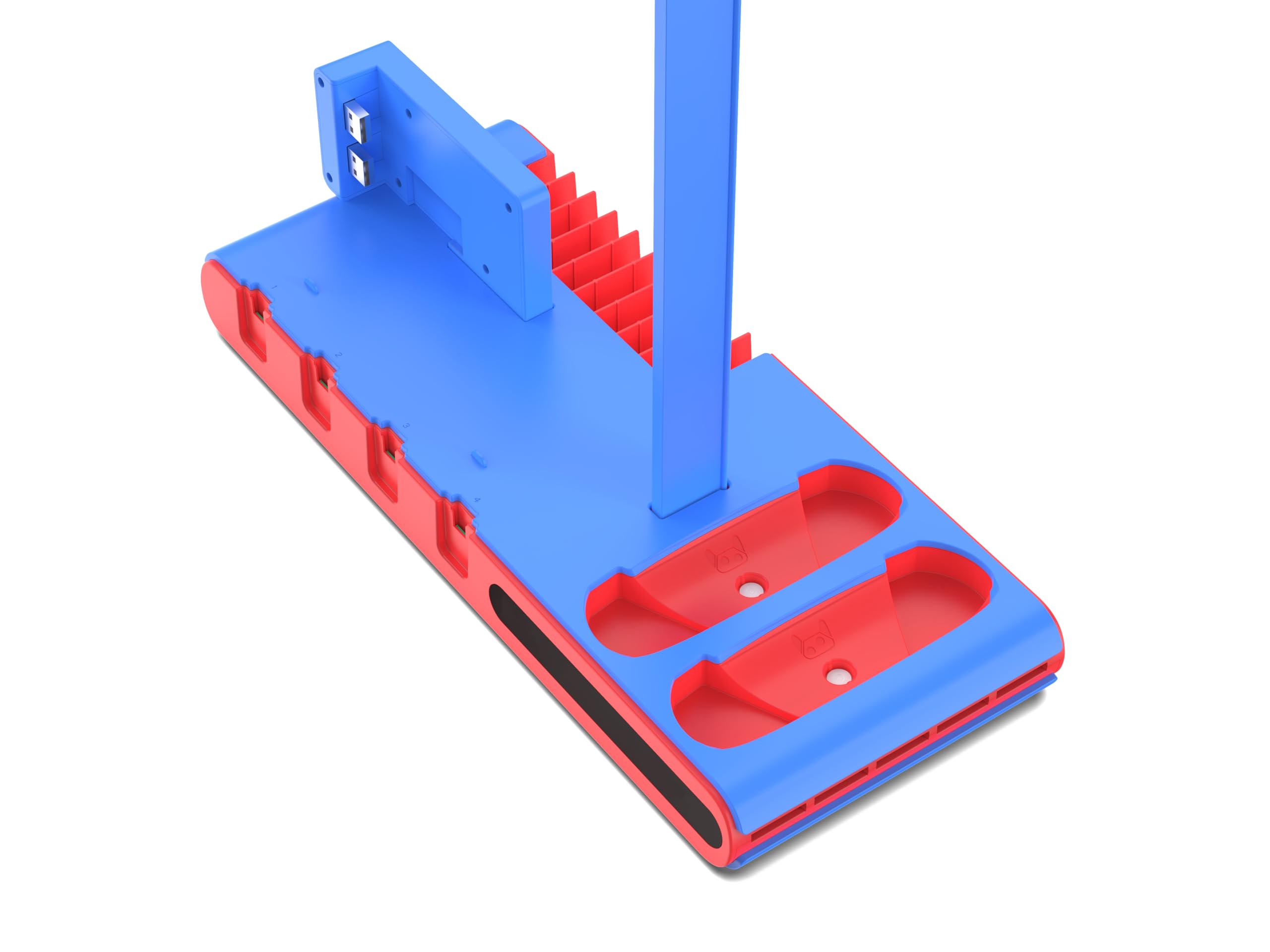 Imp Gaming DLX2 Multi-Function Charge Stand Nintendo Switch, Blue and Red - Image 4