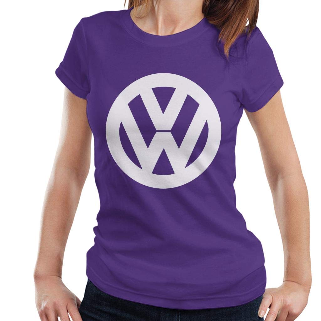 Volkswagen Classic White VW Logo Women's T-Shirt
