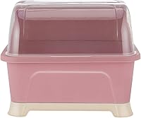 Vista 1 de YARNOW Escurridor de platos con tapa y tapa para botella de lactancia, plato de cocina, taza, bandeja para secar platos, escurridor de platos