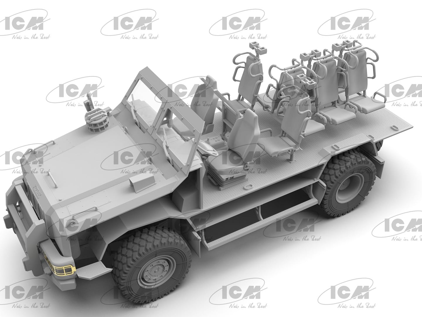 ICM 1/35 コザック-2 国家警備隊 Amazon | ICM 35015 - 「Kozak-2」ウクライナ国家警備隊 - スケール1