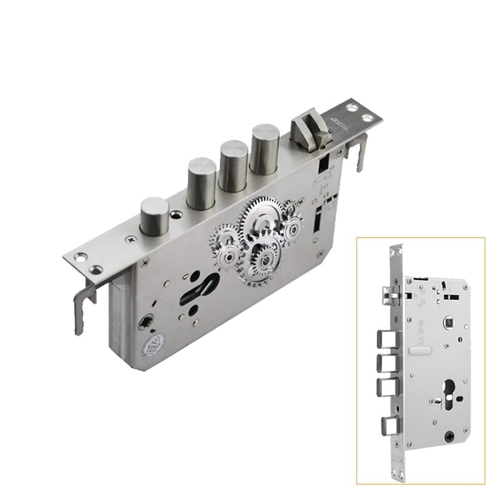 Serrure de porte en acier inoxydable 304 protégeant votre foyer durablement