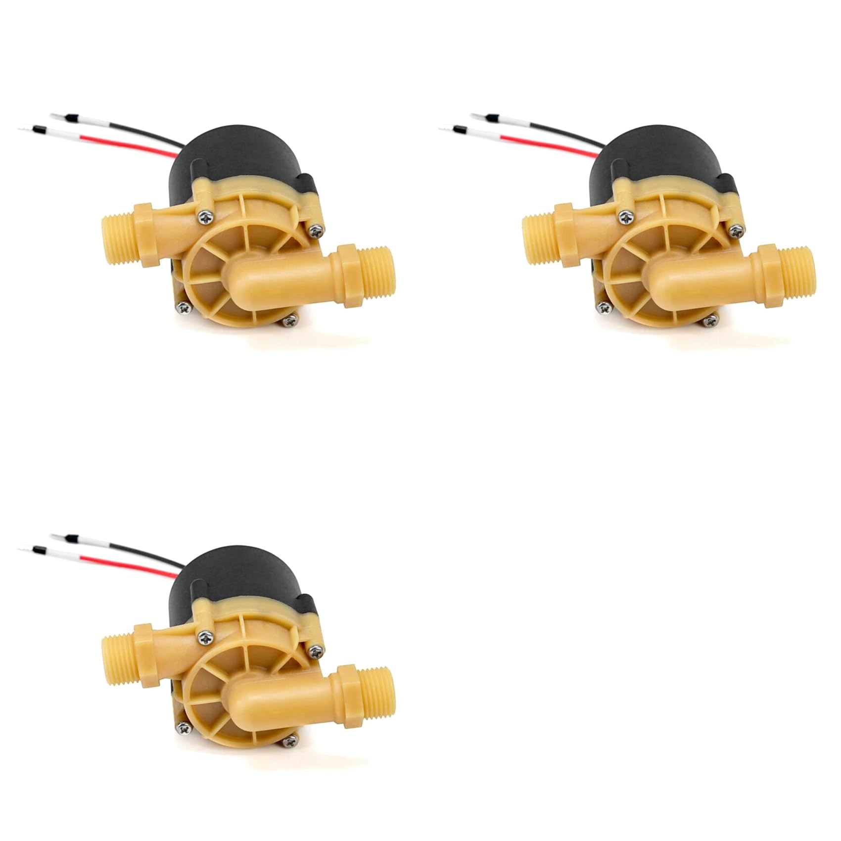 Kueohse 3X 24V 55W Dc Water Pump,Water Purification Filling Pump,Dc Water Heater Speed Regulating Booster Circulating Pump