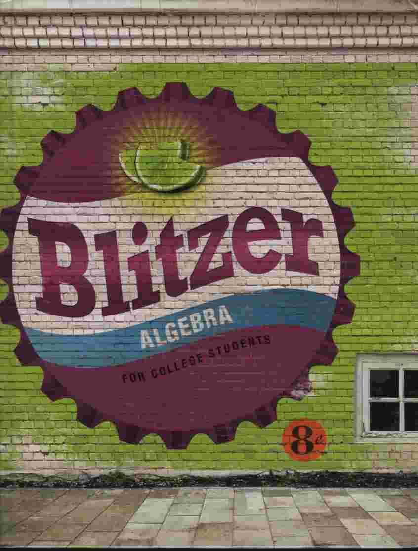 Algebra for College Students