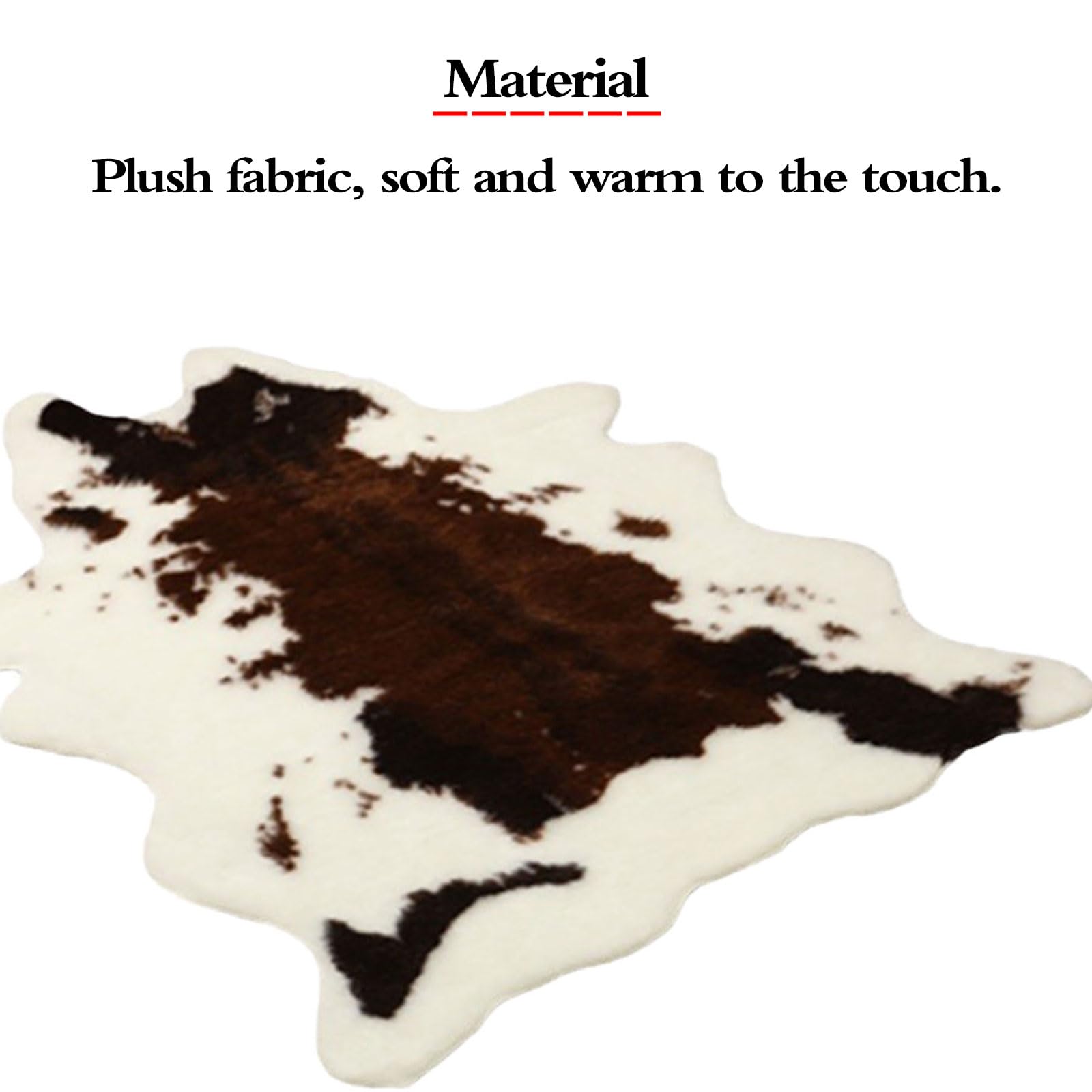 Tapis De Salon Imprimé ZèBre,Tapis Imprimé ZèBre Imitation,Tapis Imprimé ZèBre en Fausse Peau De Vache,AntidéRapant,Confortable,Lavable,pour Chambre,Salle à Manger,Couloir Et Bureau