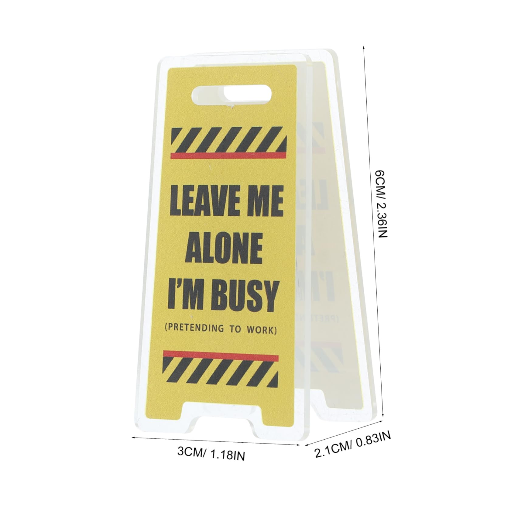 DOITOOL Note Clip Stand Decorative Brackets Acrylic Office Memo Clip Holder for Desk and Table Number Stand