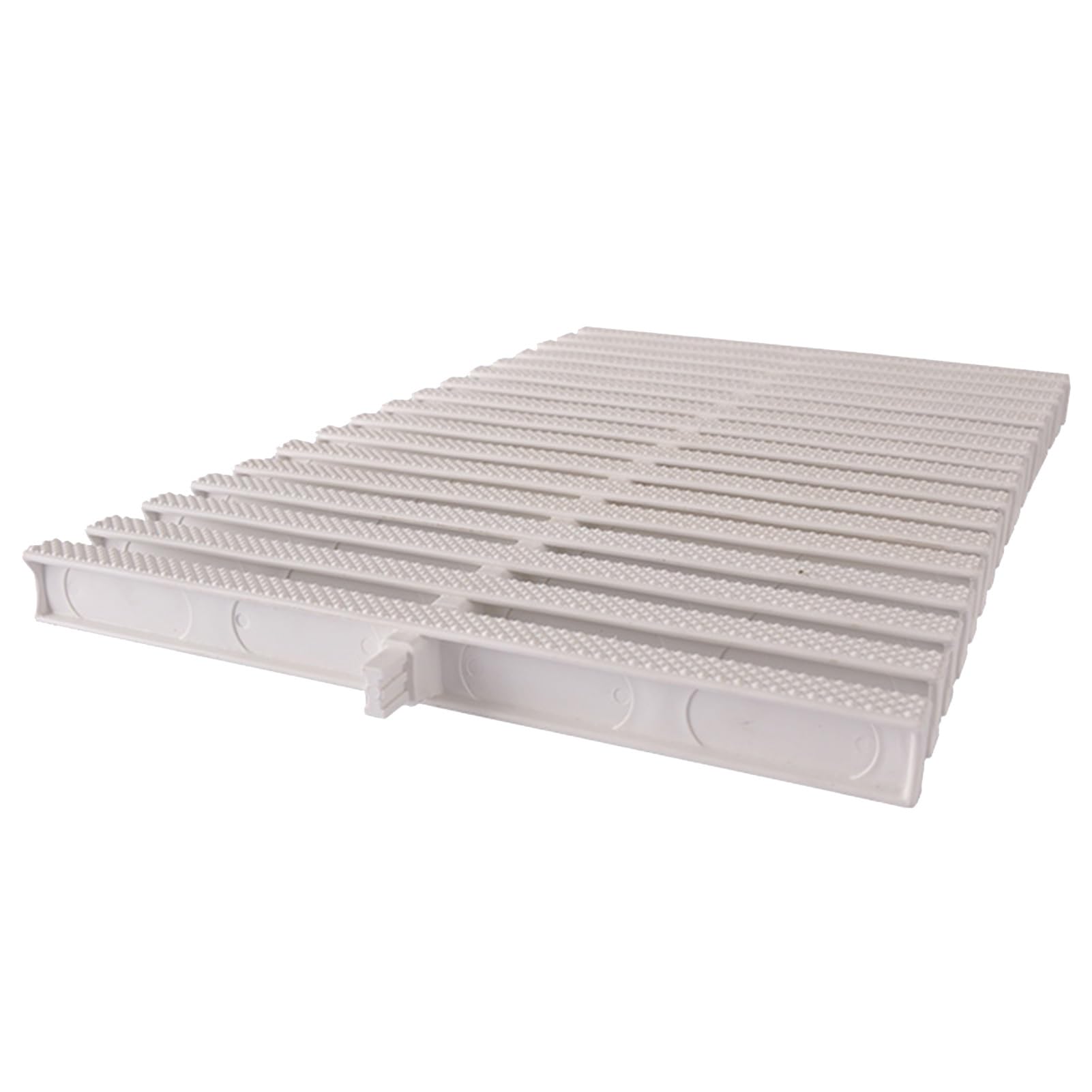 Grille de drainage de piscine en plastique ABS 30x100 cm pour caniveau de terrasse