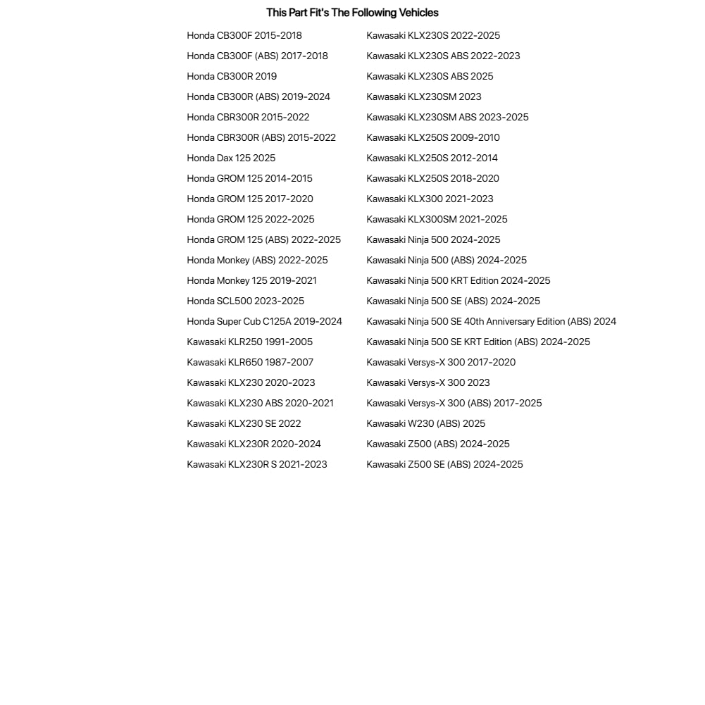 Tusk Brake Lever Black