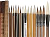 15Pcs Calligraphy Brushes Painting Writing Brushes Set with Storage Rolling Curtain - Chinese Painting Writing Maobi Drawing Watercolour Ink Art Pencaligraphy Wooden Brush Kit for Beginners