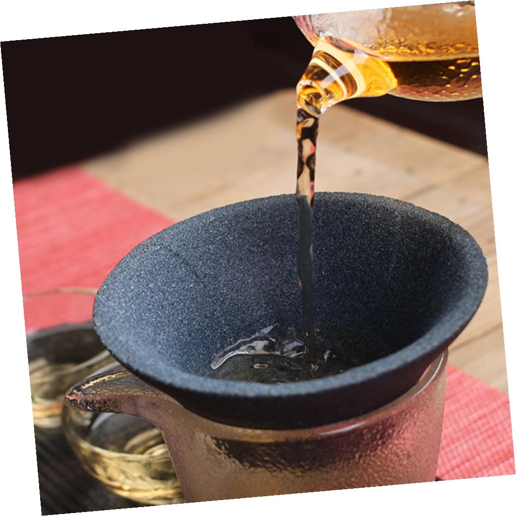 Filtro de Té No Poroso de Cerámica, Taza para Té de Forma Única
