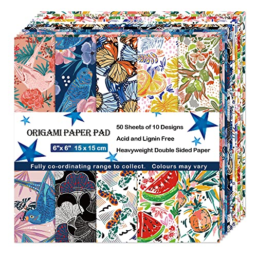Origami Paper 6X6 Scrapbook Paper 150 Sheets 30 Designs Double Sided Oragami Pattern Paper Scrapbooking Cardstock Craft Scrap Decorative Paper For Origami Book Scrap Booking Card Making.selva #TOP5