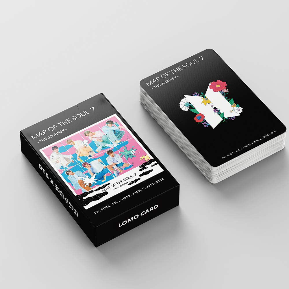 Amazon | BTS LOMO Lot de 54 cartes BTS de l'âme 7 cartes d