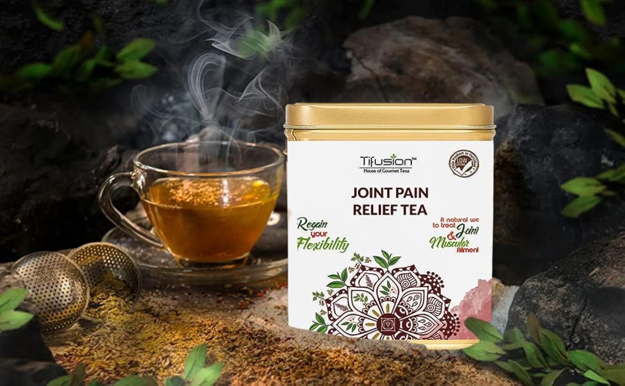 Tifusion Joint Pain Relief Tea with Boswellia